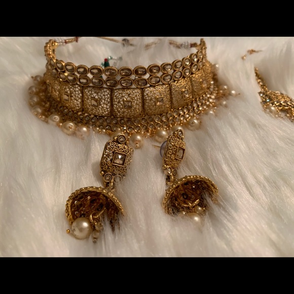 Indian necklace set - Picture 6 of 9